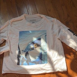 Snoop dog long sleeve crop